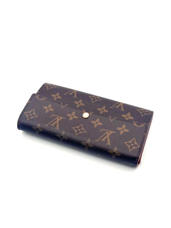 Louis Vuitton Long Wallet Portefeuille Sarah Folded Wallet M61734 05bs233