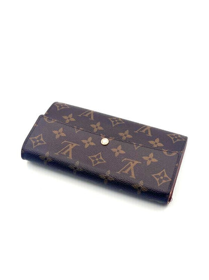 Louis Vuitton Long Wallet Portefeuille Sarah Folded Wallet M61734 05bs233