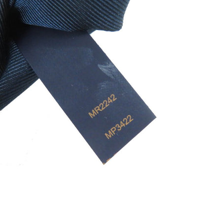 Louis Vuitton 2022 Mp3422 Cravat LV Spider Silk Tie Navy Men's