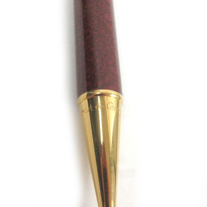 Cartier Trinity De Cartier Marbled Twist Ballpoint Pen Bordeaux Gold Made In