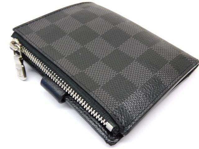 Vuitton N60451 Ca0261 - Muerte Porte Cult Damier Graphite Bifold Wallet Men's