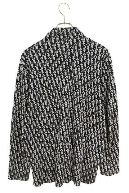 Dior 023m550at099 Obscure Pattern Allover Knit Long Sleeve Shirt Men's M