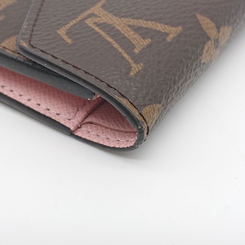 Louis Vuitton Trifold Wallet Portefeuille Victorine Pink