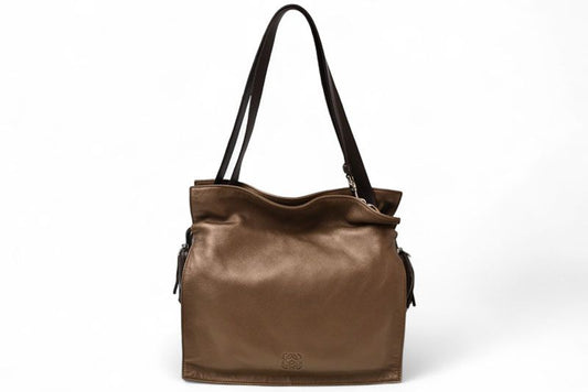 Loewe Flamenco Bag Crossbody Tassel Anagram Loewe Nappa Bag Bronze