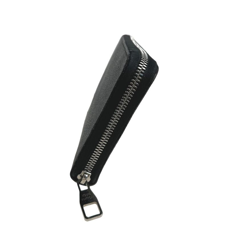 Louis Vuitton N63077 Damier Graphite Round Zipper Zippy Organizer Long Wallet