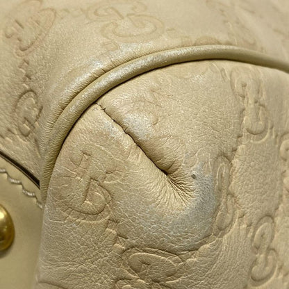 Gucci Handbag Cima Line Scarlet 282299 Beige Leather