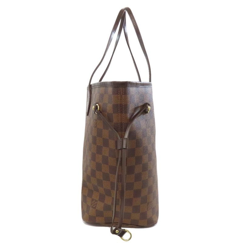 Louis Vuitton N51105 Neverfull MM Old Tote Bag Damier Canvas Women