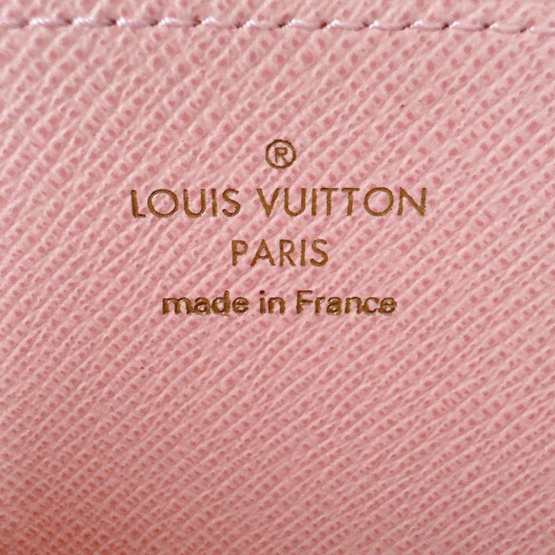 Louis Vuitton N60046 Damier Round Long Wallet Zippy Wallet Long Wallet Louis