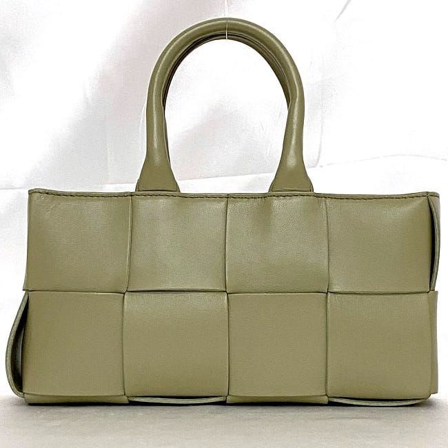 Bottega Veneta 2 way Bag Mini East West Light Green