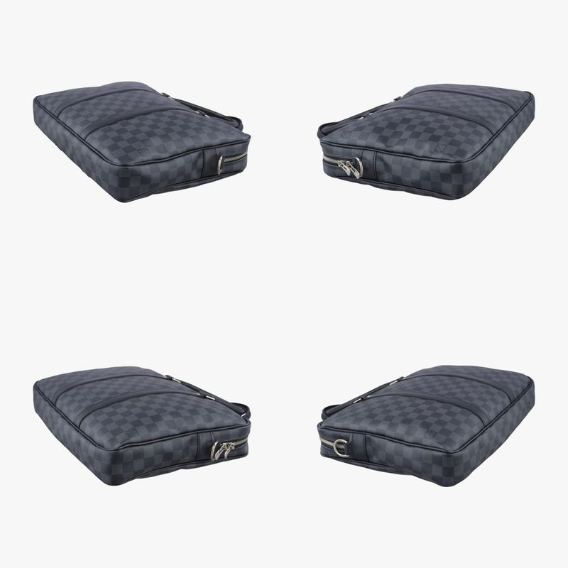 Louis Vuitton Porte Dauphine Voyage Pmnoir Black Damier Graphite N41478gi1118