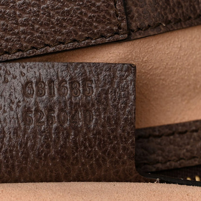 Gucci GG Supreme Ophidia Monogram Medium Shopping Tote Brown Tan Purse