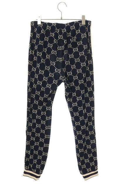 Gucci 496920 X9v05 GG Jacquard Jogging Track Long Pants Men's S