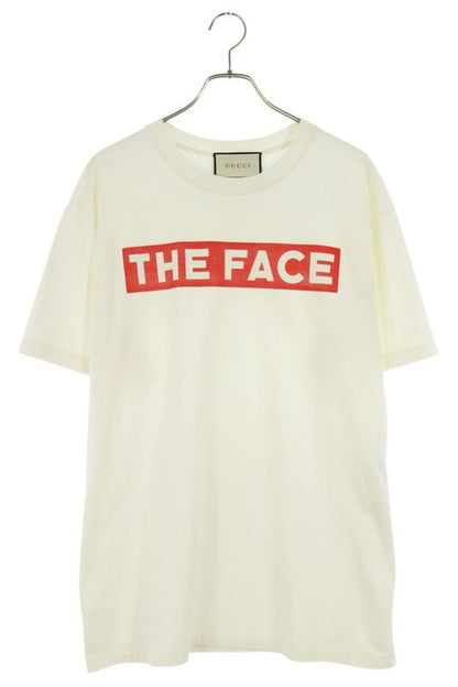 Gucci 565806 Xjbcs THE FACE Printed Oversize T-shirt Men's S