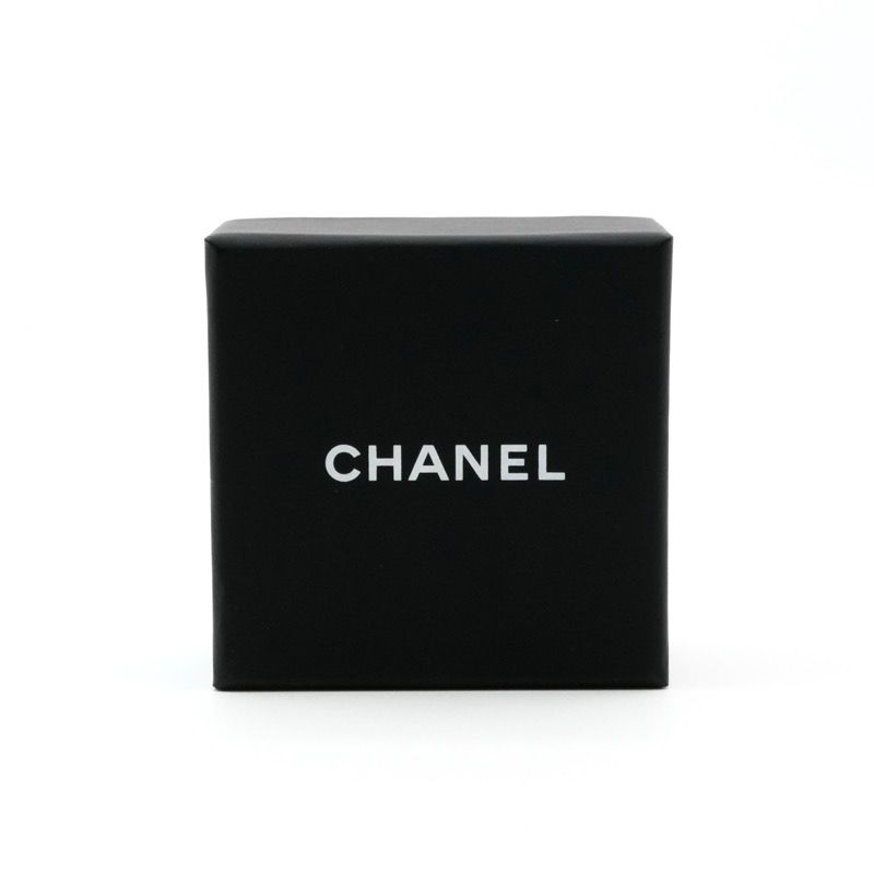 Chanel Earrings Earring Gold Coco Mark Rhinestone