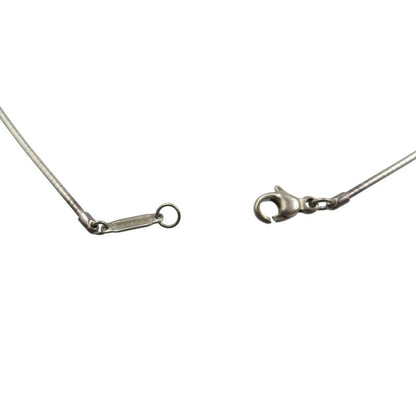 Tiffany & Co Open Cross Square Silver 925 Pendant Necklace 0938 Tiffany & Co