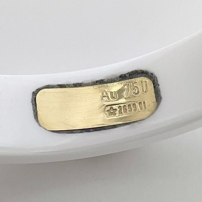 Gucci Icon Ring F22977 White Yellow Gold