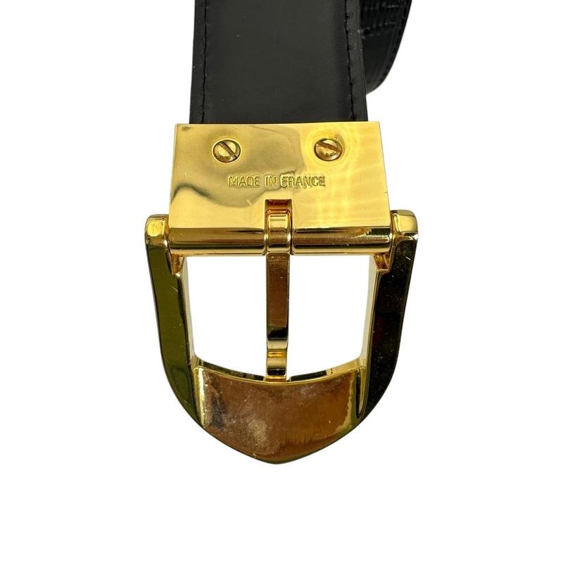Louis Vuitton M6832q Epi Belt Santure Classic Belt Louis Vuitton Noir Black