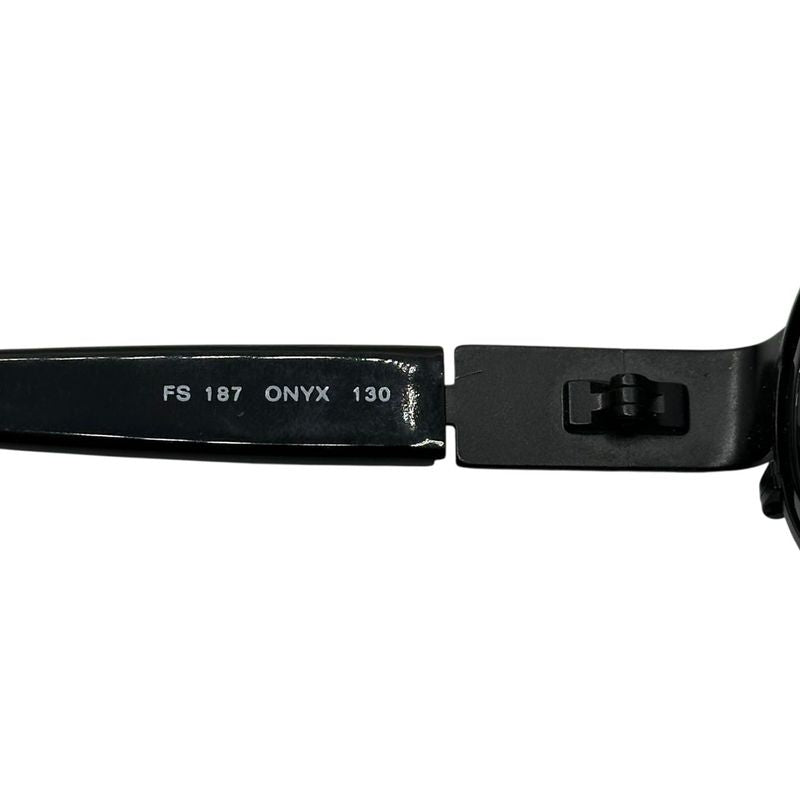Fendi Zucca Logo Oval Sunglass Es Zucca Logo Oval Sunglass Es Fs187 5224 Black