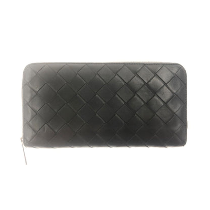 Bottega Veneta Intrecciato Zip Around Wallet Long Wallet
