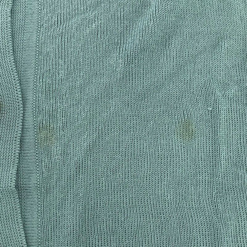 Hermes Viscose Knit Polo Shirt Mint Green Sm