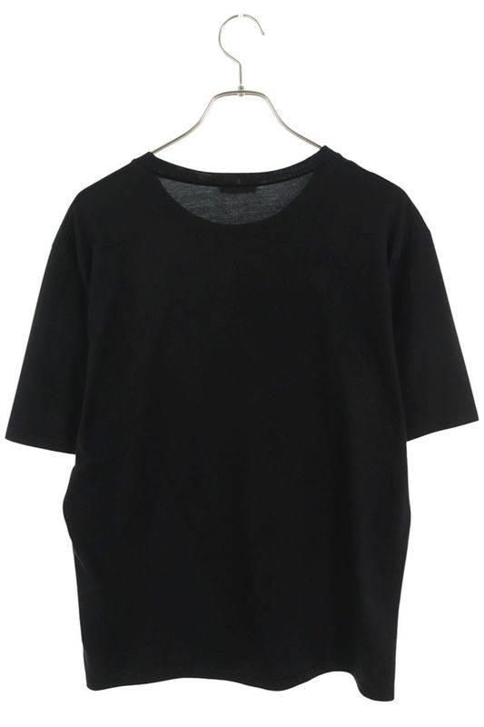 Dior 663j624w8510 Leather Logo T-shirt Men's M