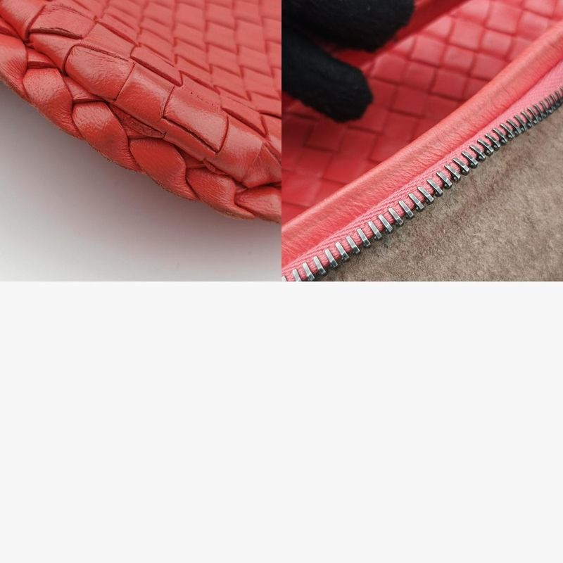 Bottega Veneta Intrecciato Red Lambskin 115653 V0016 6570 EPEV 2010 7868 A