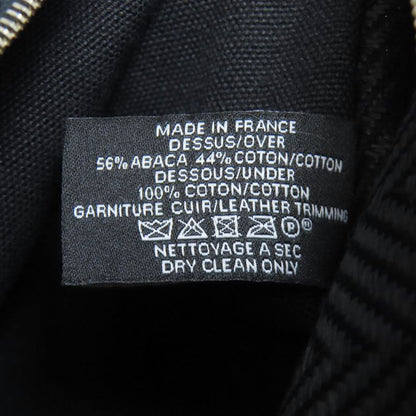 Hermes Logo Accessory Pouch Cotton Ladies