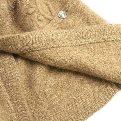 Chanel Shawl Collar Cashmere Gown Cardigan P74524k10901 Camel 36