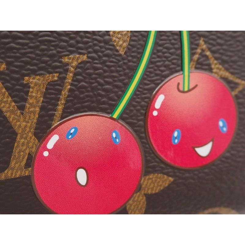 Louis Vuitton LV X Tm Portefeuille Lisa Cherry Monogram Canvas