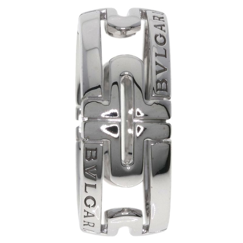 Bvlgari Bulgari Parentesi #47 Ring 18K White Gold Ladies