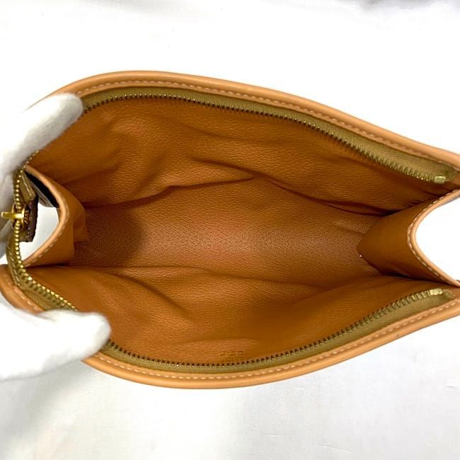 Celine Clutch Bag F21553 Brown Beige Macadam