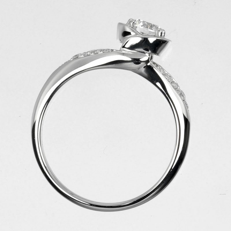 Bvlgari Bulgari Incontro D'amore 0.32ct Vvs1/e/ex/2vg Pt950platinum X Diamond