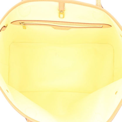 Louis Vuitton Neverfull MM Damier Tote Bag Damier Canvas N40668 White Ladies