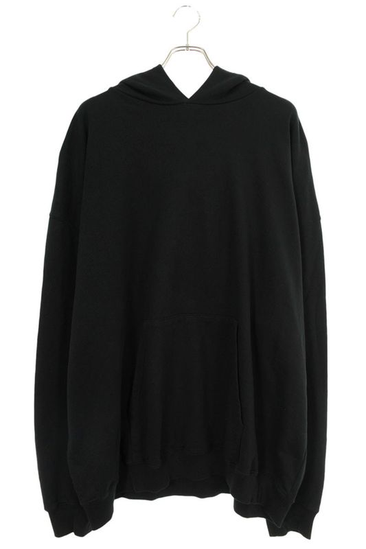 Balenciaga 620973 Tnvb1 Back Logo Embroidery Oversized Pullover Hoodie Men's M