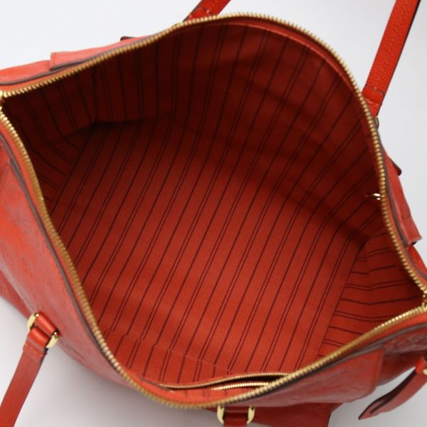 Louis Vuitton M50048 Empreinte Bastille MM Monogram Tote Bag Louis Vuitton Red