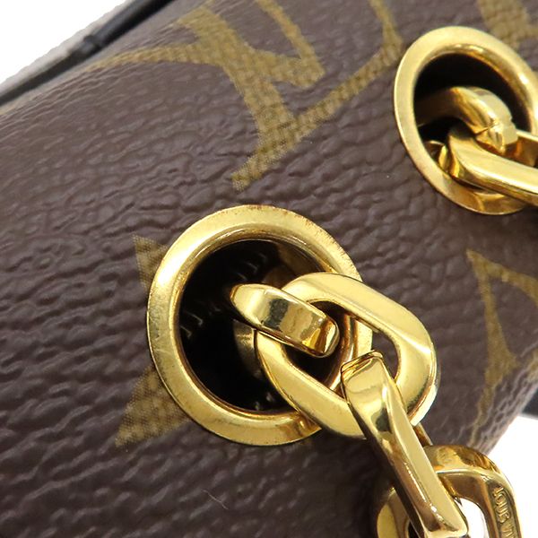 Louis Vuitton Shoulder Bag Malso Monogram Canvas Monogram Gold Hardware Brown