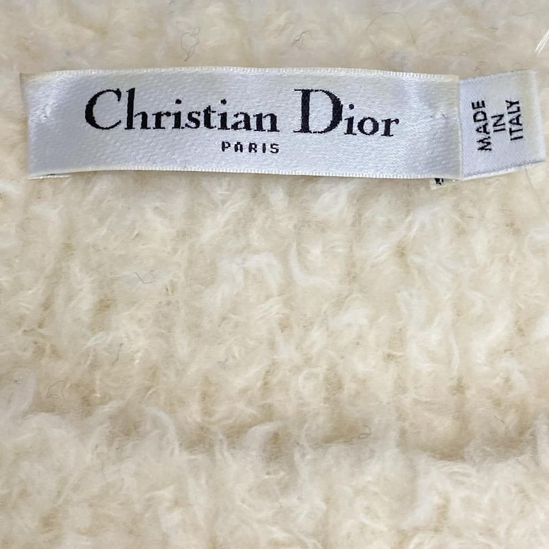 Dior/christian Dior Long Sleeve Sweater Size I 40 Women's 154s55am114 Ivory