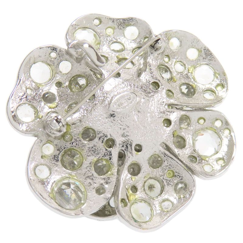 Chanel Camellia Brooch Metal Ladies
