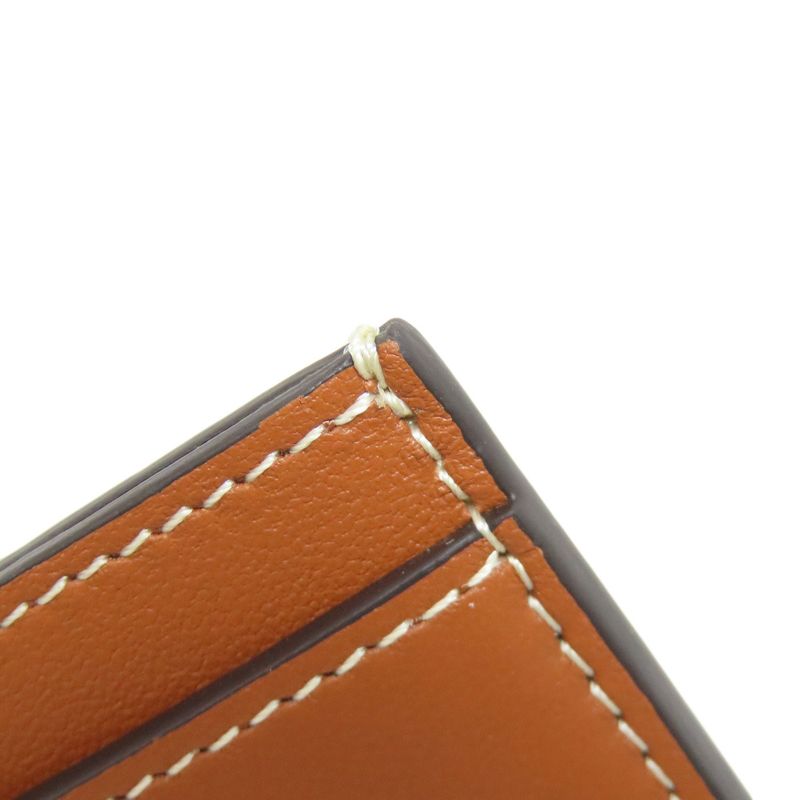 Celine Triomphe Card Case Leather Women