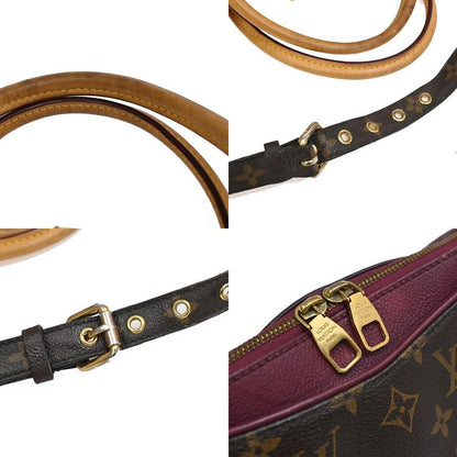 Louis Vuitton Pallas Shoulder Handbag 2WAY Monogram M40906 55ka652