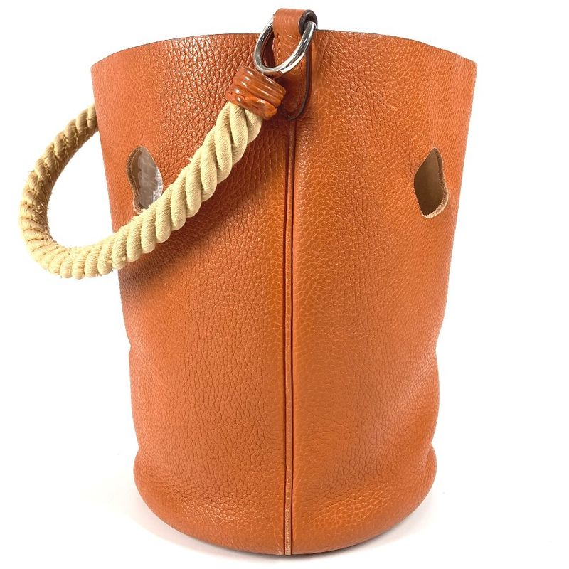 Hermes Shoulder Bag Mangeoir MM Mangeoir MM Taurillon Cles Mance Orange