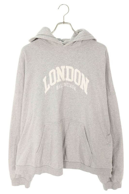 Balenciaga 674986 Tlvg6 London Embroidered Wide Fit Hoodie Men's 3