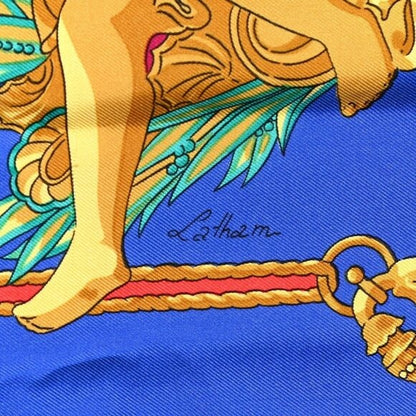 Hermes Silk Scarf 90 Hommage A Charles Garnier Architecte De L'Opera Paris