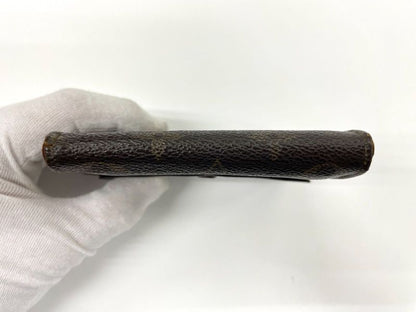 Louis Vuitton Monogram Porte Monet Bier Carte Cles Di Trifold Wallet W Hook