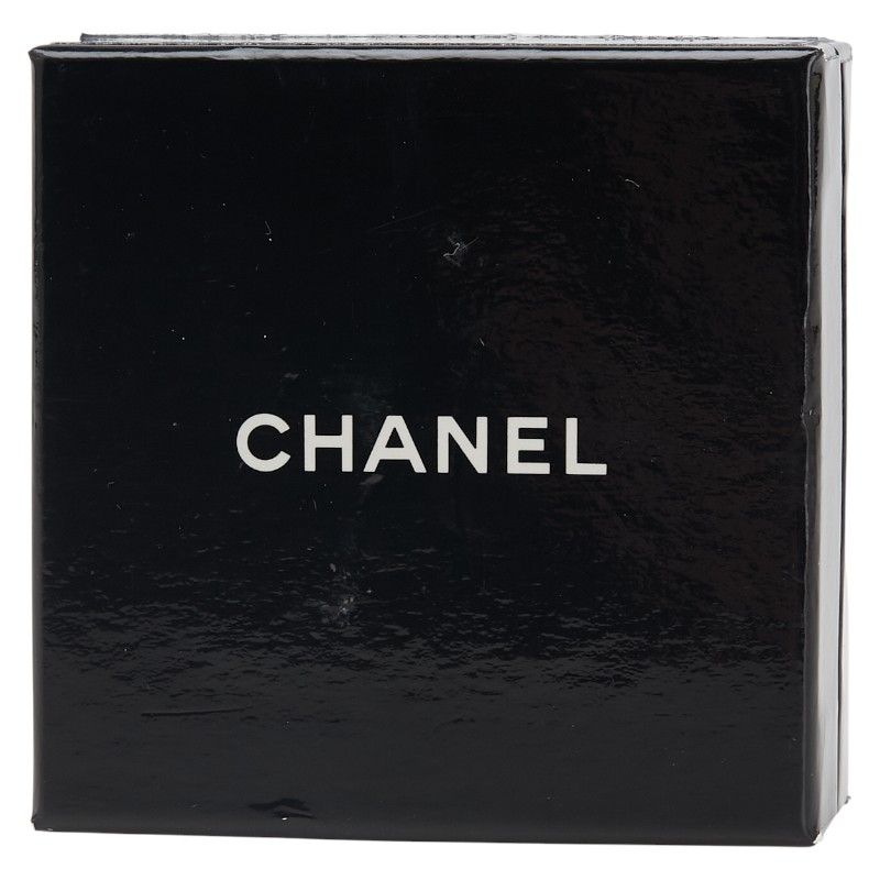 Chanel Vintage Coco Mark Gold Red Plated Ladies Chanel