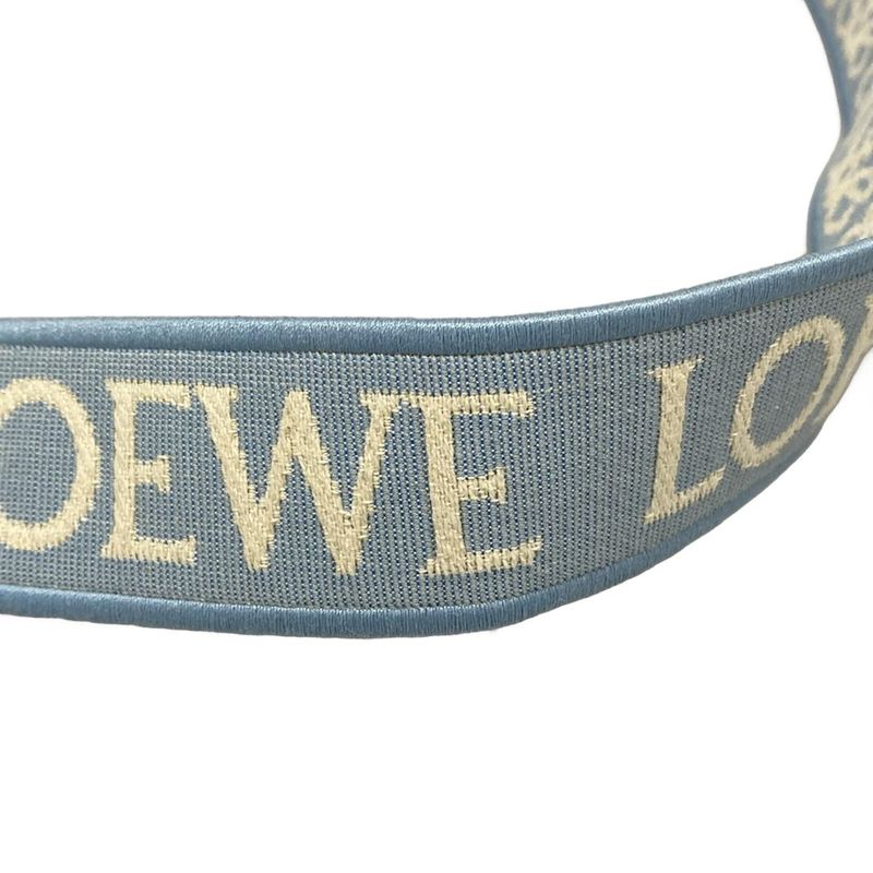 Loewe Shoulder Bag Gate Dual Bag Mini C565r41x04 Light Blue Jacquard Strap
