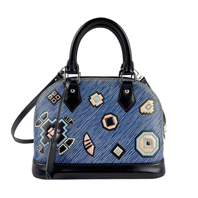 Louis Vuitton Crossbody Shoulder Bag Handbag Epi Denim Alma BB M50833