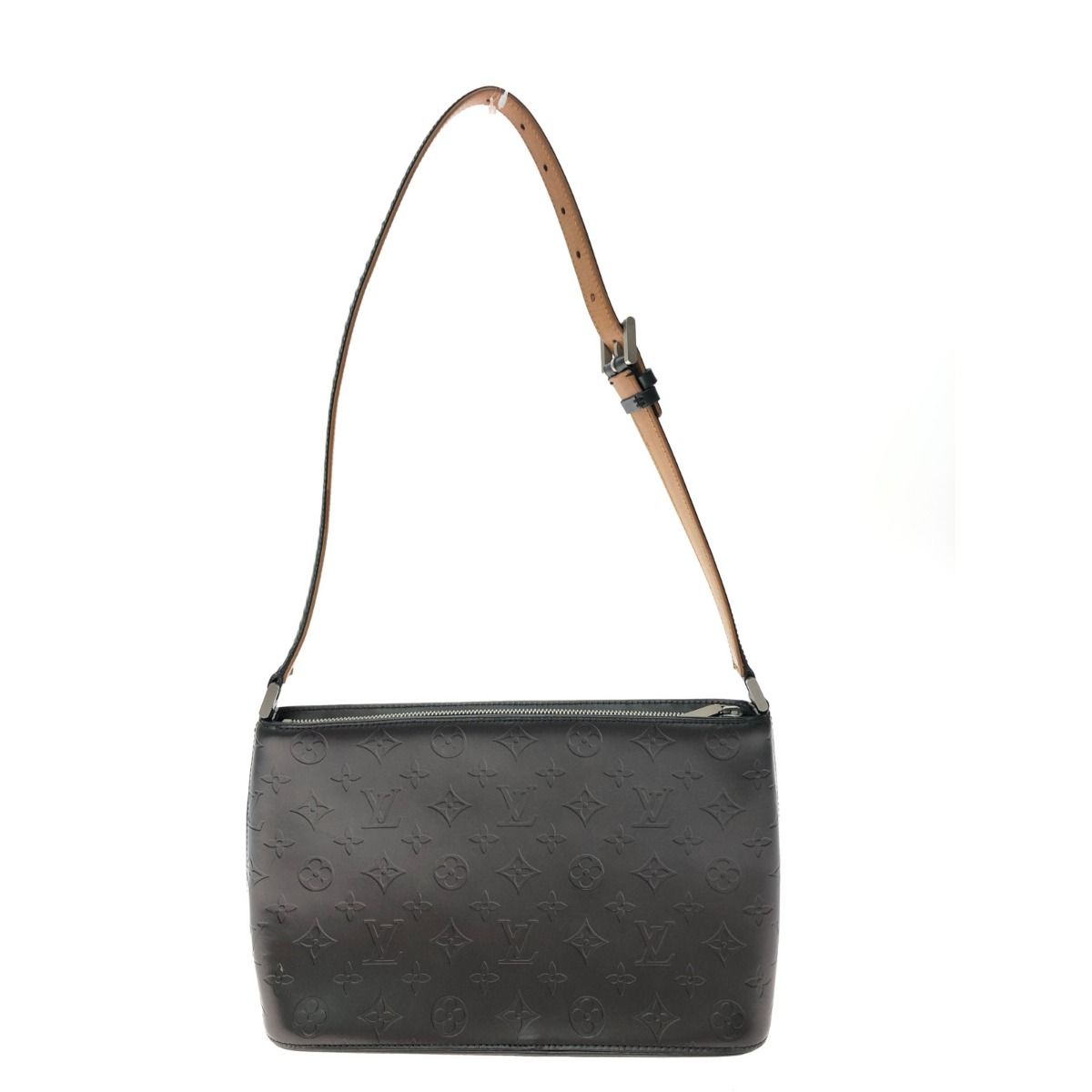 Louis Vuitton Women's Shoulder Bag Monogram Matte Alston M55122 Noir