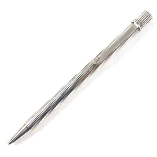  Cartier Must De Cartier Ballpoint Pen With Stripes Logo Engraved