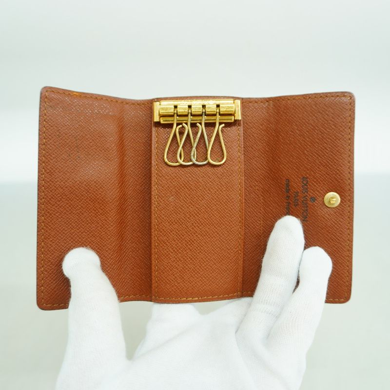 Louis Vuitton Key Case Monogram Multicles 4 M69517 Brown Men Women Unisex